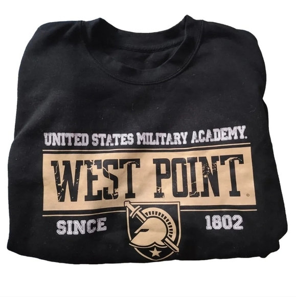 U.S. Army Other - Army Black Knight Vintage USMA West Point Black Sweatshirt Size Medium